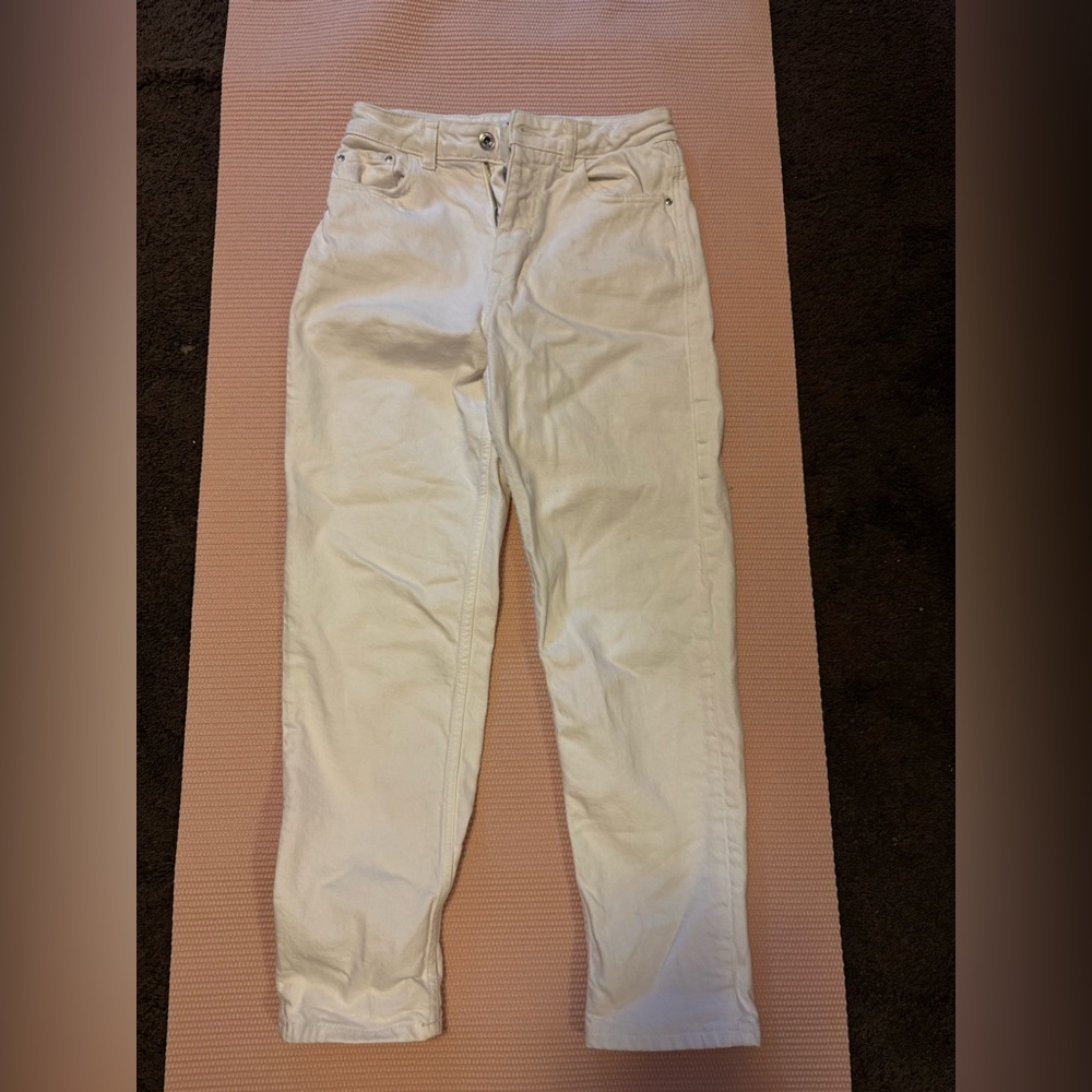 Zara Women’s White Skinny Jeans size US 4 Petite